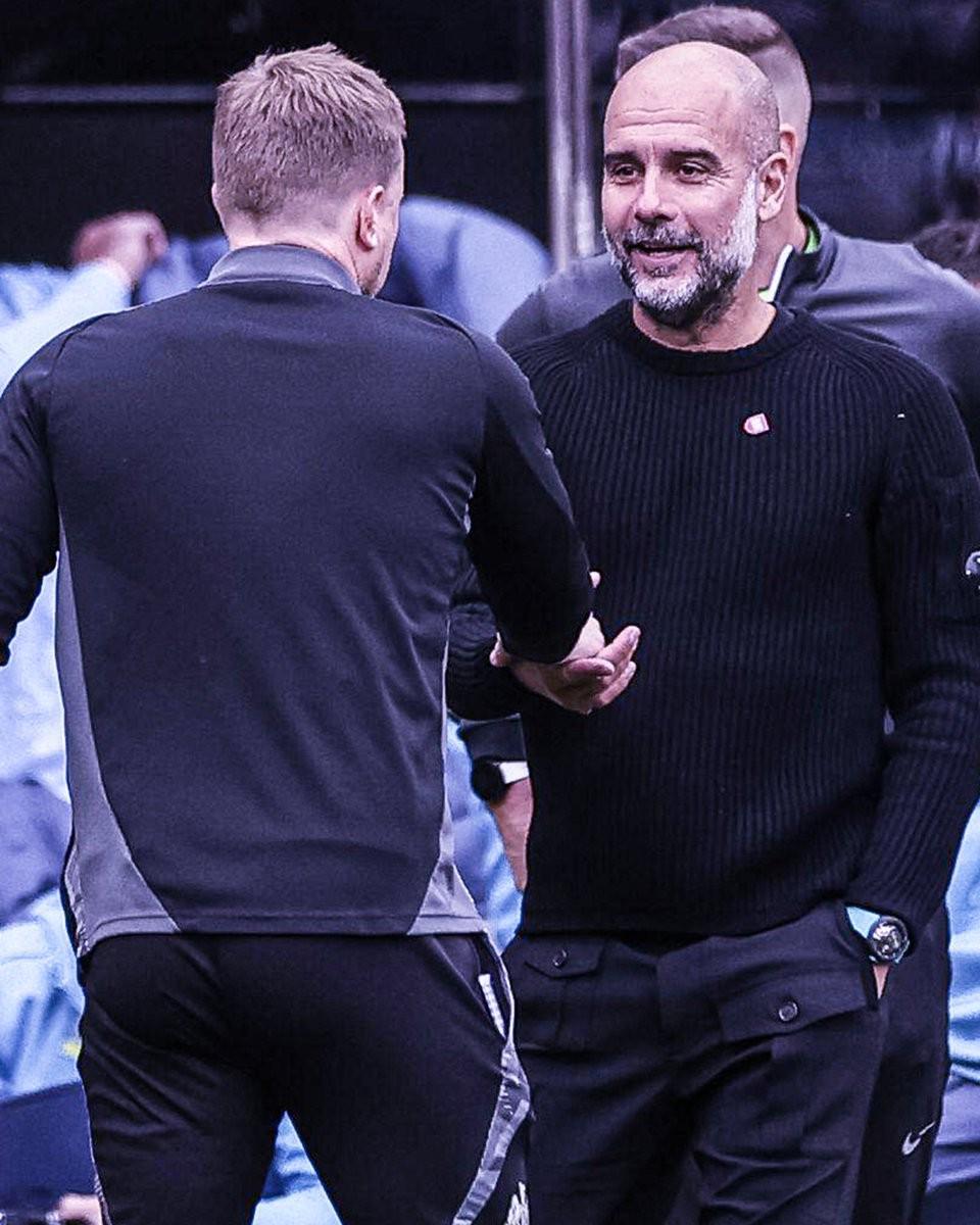 b体育直播-瓜帅执教生涯已16次击败埃迪-豪，仅次于对戴奇的17胜